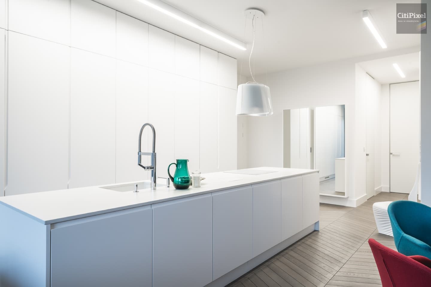 Wykończenie wnętrz - Nowoczesny apartament